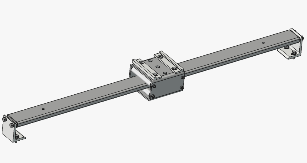 LIGHT DUTY SLIDE TRAVERSE ASSEMBLY P/N 1055-160*