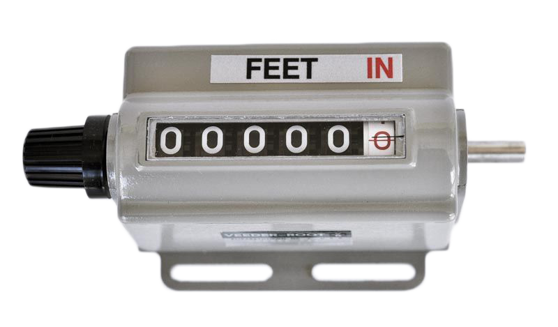 Foot and Inches Counter RHPO P/N 13700-47*