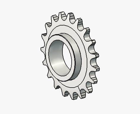 SPROCKET, 80BTB19H FITS 2012 HUB 19 TOOTH 80 PITCH P?N 15775-428*