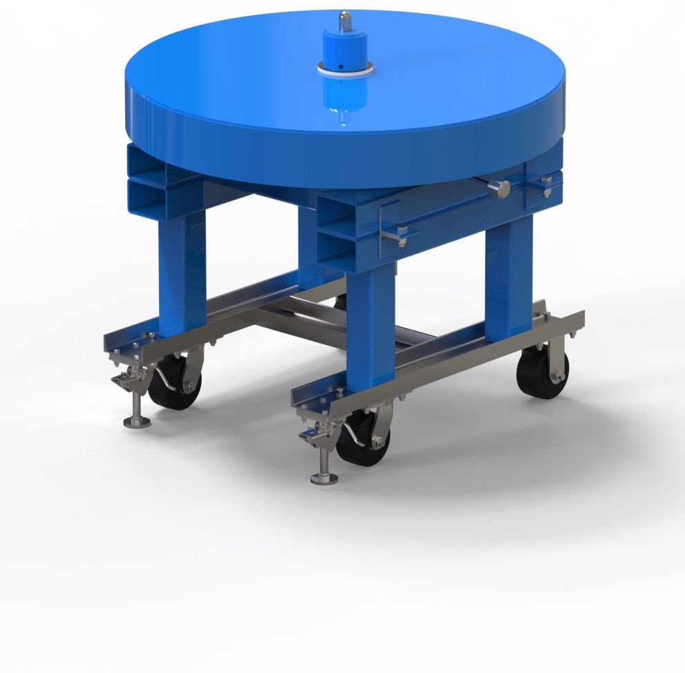 Mobile Broken Reel Turntable