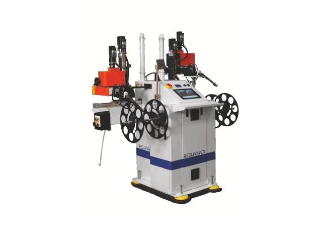 Dual Spindle Low Tension Take-Up for Delicate Material Winding