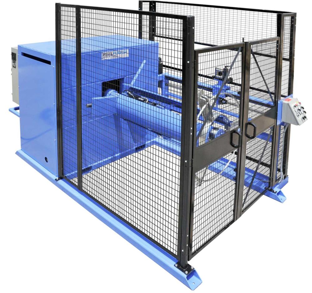 Heavy Duty Coilers for Steel, Cable, Tubing & Flexible Materials