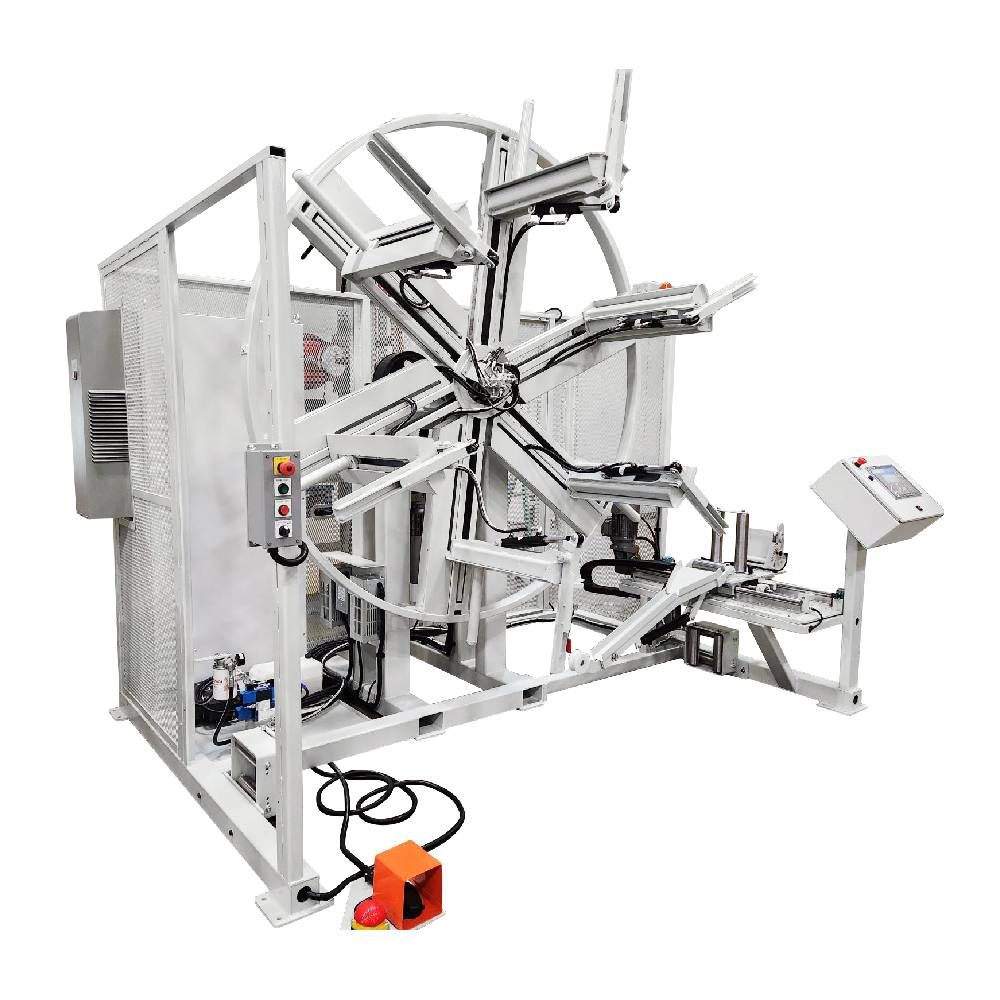 Semi-Automatic Pipe Coiling System